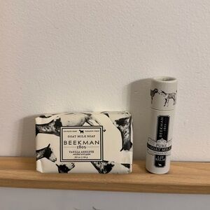 Beekman 1802 Vanilla Absolute Goat Milk Soap & Lip Balm🤍